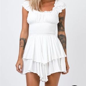 Princess Polly White Romper